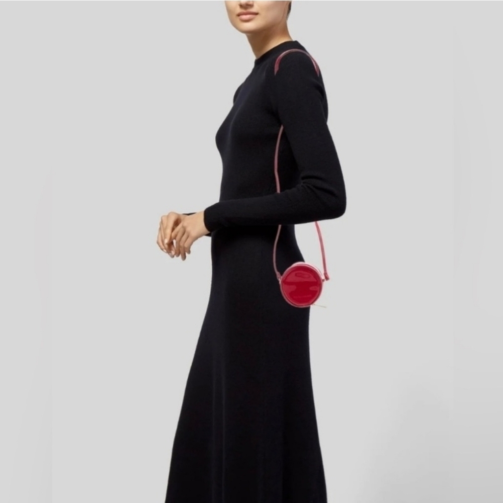 Marc Jacobs Mini Red Patent Leather Canteen Crossbody Bag  NWT - Picture 3 of 3